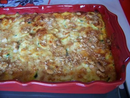 Moussaka de courgettes à la ricotta