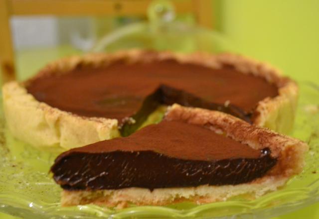 Tarte au chocolat  maison