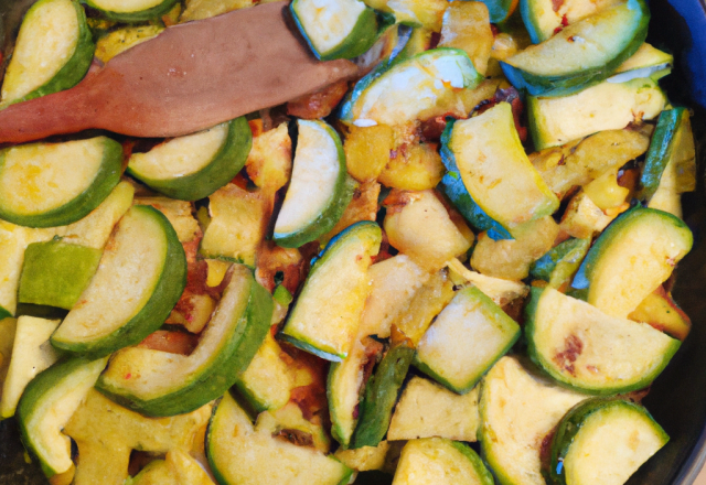 Courgettes au kiri