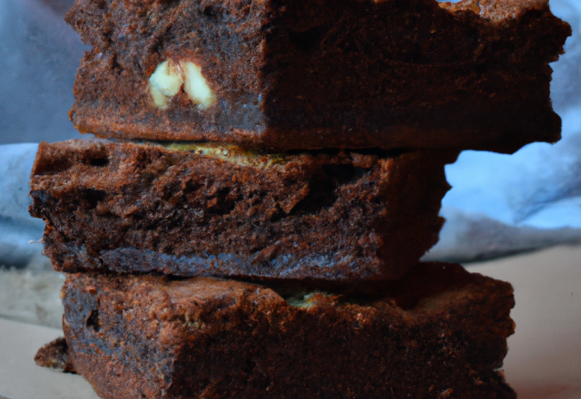 Le big brownie ( the gros gâteau marron)