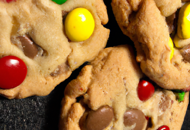 Cookies aux Smarties et M&M's