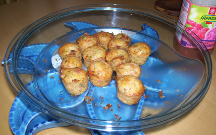 Mini muffins des touts petits