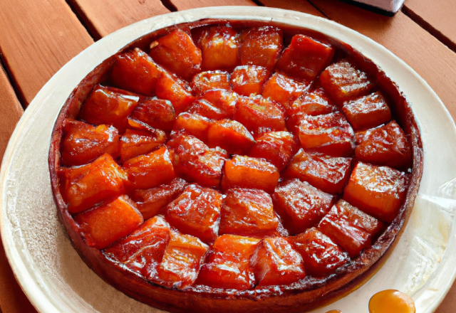 Tarte tatin de rouget