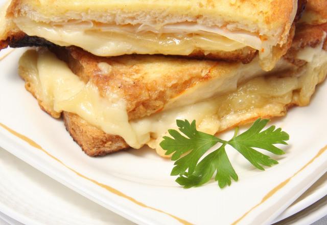 Croque-Monsieur au Maroilles Fauquet et bacon