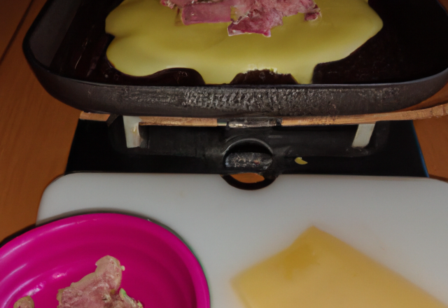 Raclette à la viande