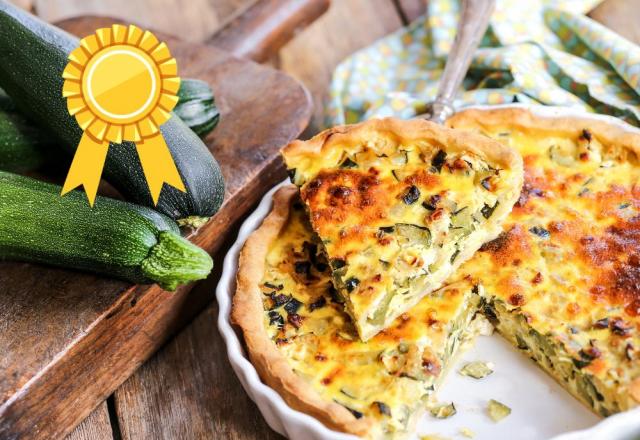 “À garder et à recommander ” : cette recette de tarte aux courgettes validée par nos lecteurs est parfaite pour un soir de semaine