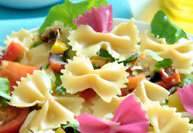 Salade de farfalle à l'Italienne