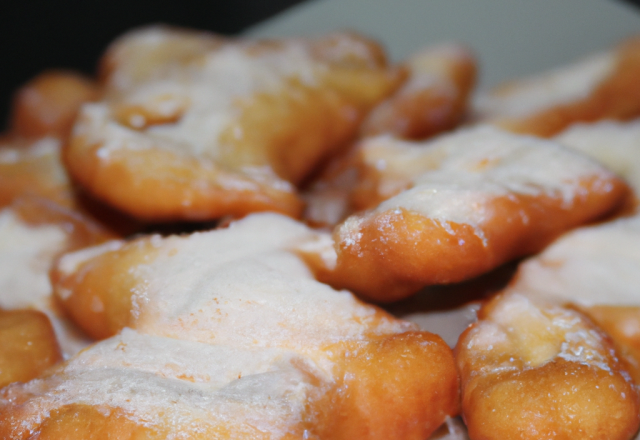 Beignet de carnaval Alsace