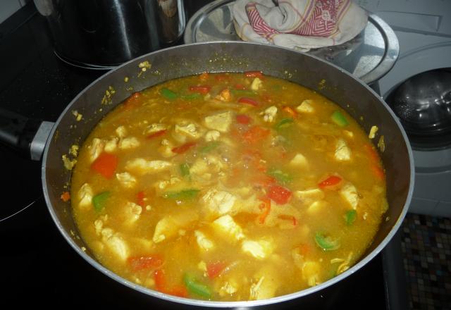 Poulet curry