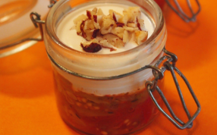 Verrine au chèvre