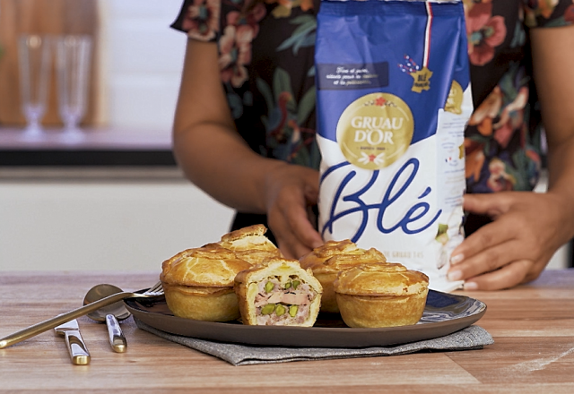 Petit pâté en croûte au foie gras