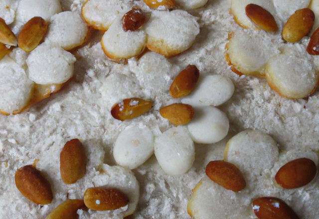 Marguerite aux amandes effilées facile