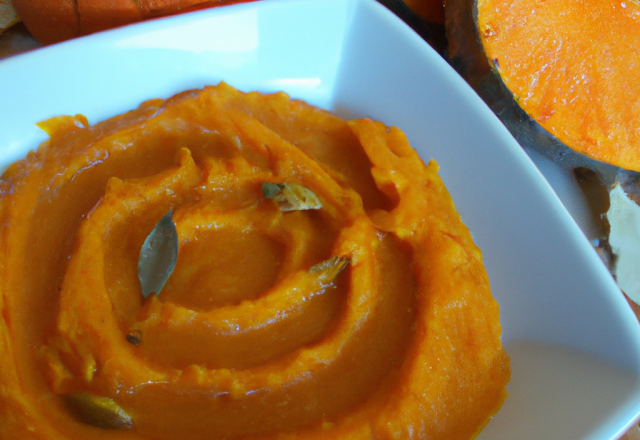 Purée de potimarron au thermomix