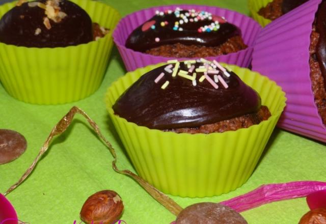 Muffins chocolat / noisettes