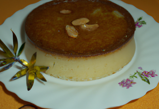 Flan à la noix de coco économique