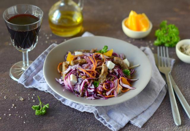 Salade vitaminée à l'agneau IGP du Périgord