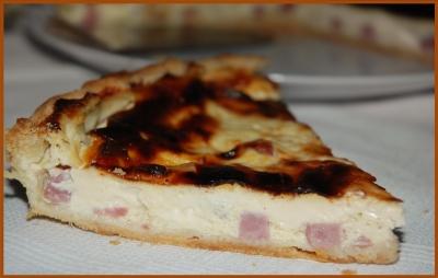 Tarte au jambon qui rit