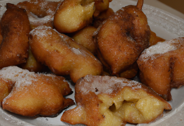 Beignets de pommes inratables