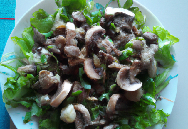 Salade de champignons à la turque