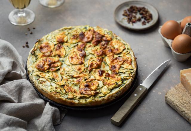 L’invisible aux courgettes et chèvre : un plat simple à réaliser et léger pour l’été !