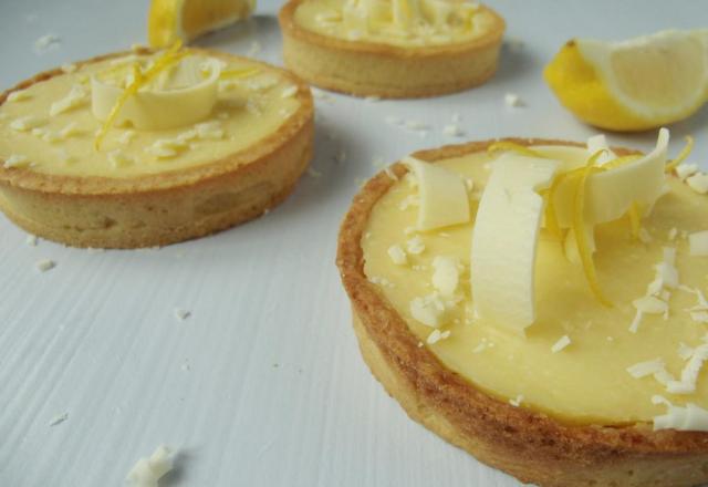 Tarte citron chocolat blanc