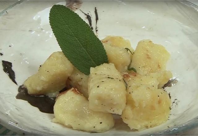 Gnocchi au beurre de sauge