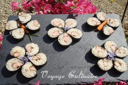 Makis l'aiguillettes de canard au vinaigre balsamique