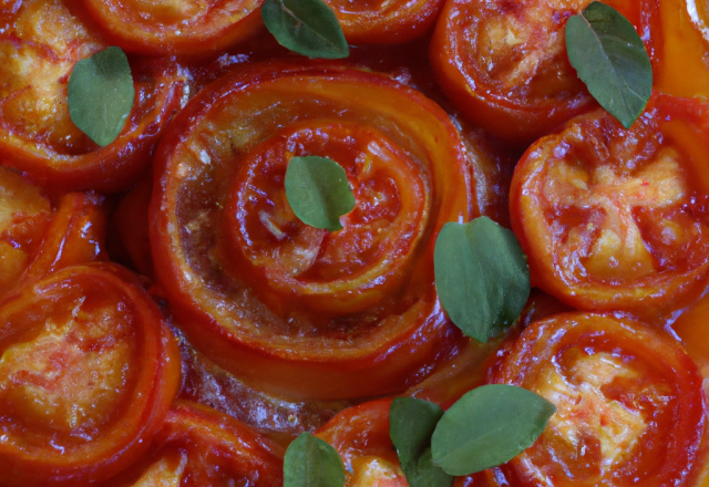 Tarte tatin aux tomates