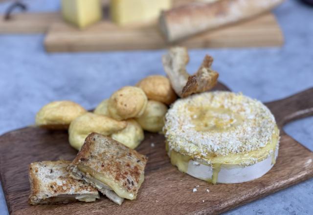 Trio d'apéritifs au fromage