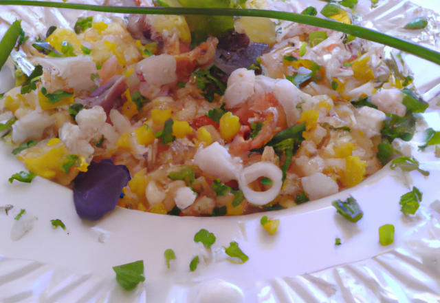 Salade de ble de la mer