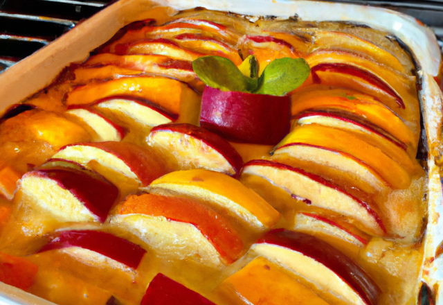 Gratin de fruits exotiques