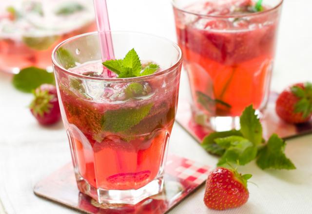 Virgin Mojito à la fraise