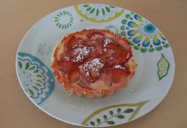 Tartelettes aux fraises maison