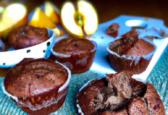 Muffins choco pommes