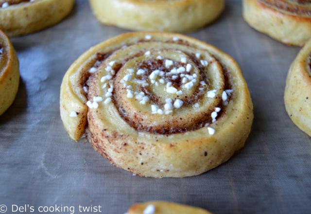 Brioches suédoises à la cannelle "Kanelbullar"