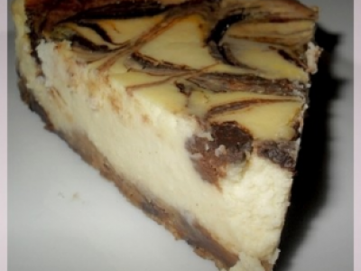 Cheesecake aux cookies et 2 chocolats de Lili