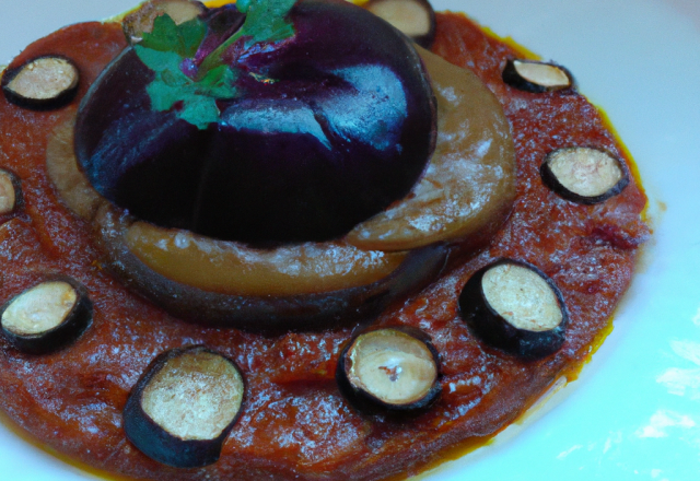 Tatin d'aubergine Gersois