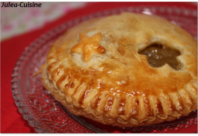 Chausson aux pommes et à la vanille