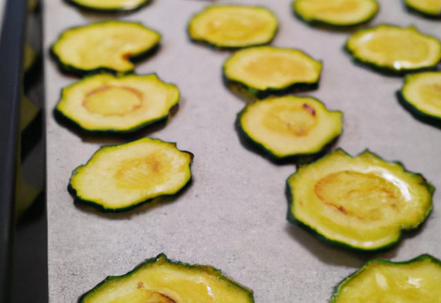 Criques de courgettes