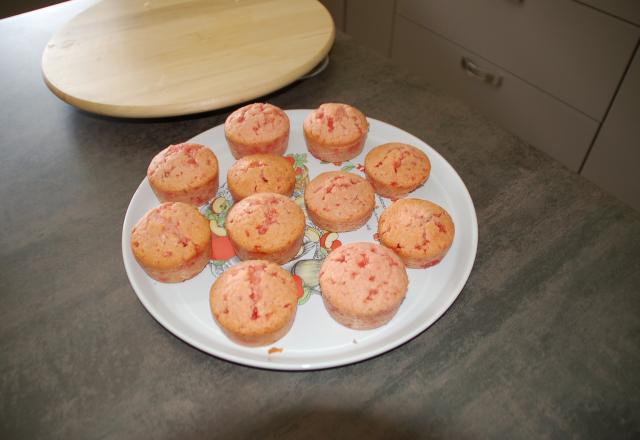 Muffins aux pralines