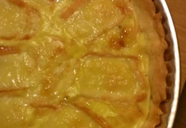 Tarte picarde au Maroilles