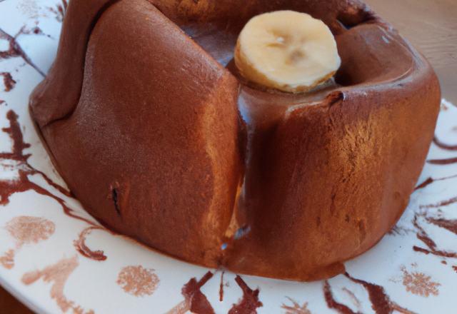 Choco-banane moelleux