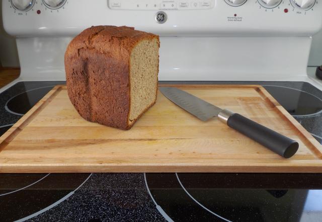 Pain aux bananes et aux grains de chocolat (au four à pain)