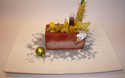 Bûche de Noël "L'Excentrique"