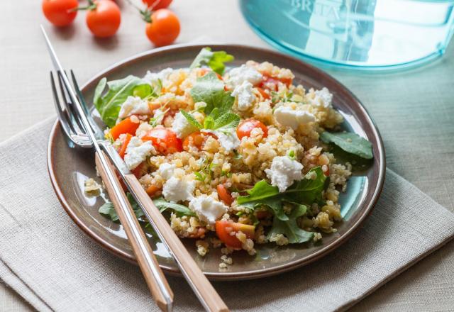 Salade lentilles corail