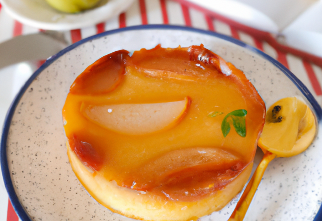 Flan patissier aux pommes