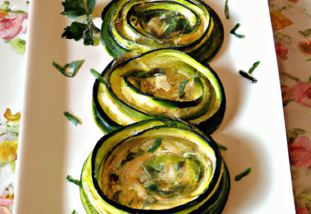 Mouliné de courgettes à la mascarpone