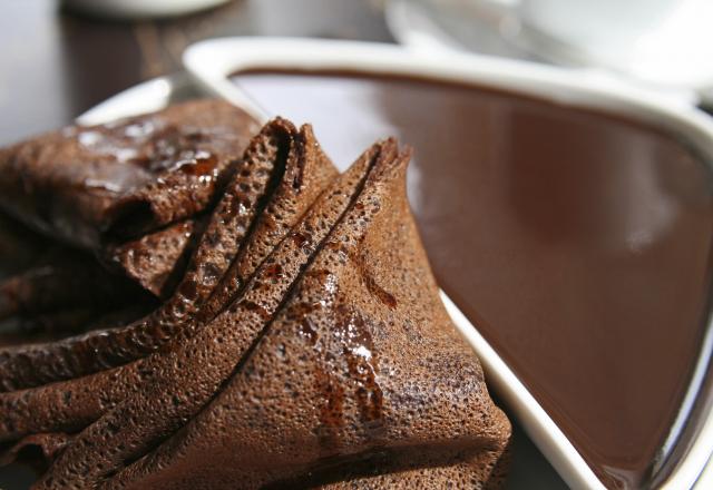 Crêpes au chocolat