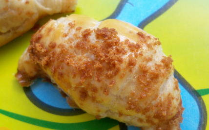 Croissant goyave au spéculoos .