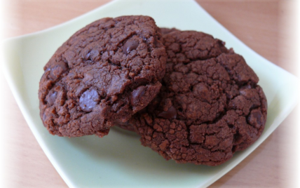 Cookies doublement chocolat